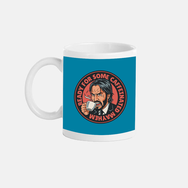 Caffeinated Mayhem-None-Mug-Drinkware-P1yu5h