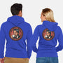 Caffeinated Mayhem-Unisex-Zip-Up-Sweatshirt-P1yu5h