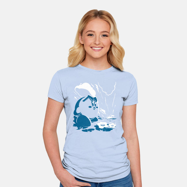 Sunny Land-Womens-Fitted-Tee-estudiofitas