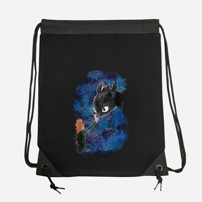 My First Dragon-None-Drawstring-Bag-nickzzarto
