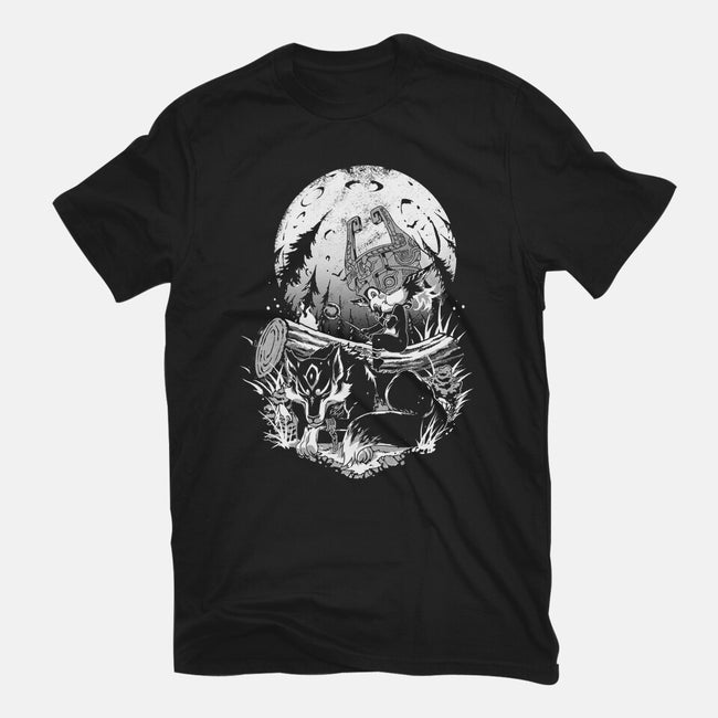 Sleeping Hero-Womens-Fitted-Tee-Estudio Horta