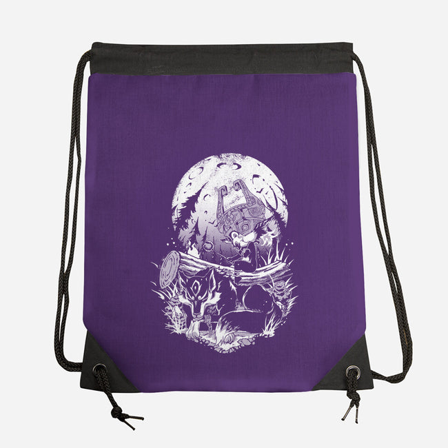 Sleeping Hero-None-Drawstring-Bag-Estudio Horta