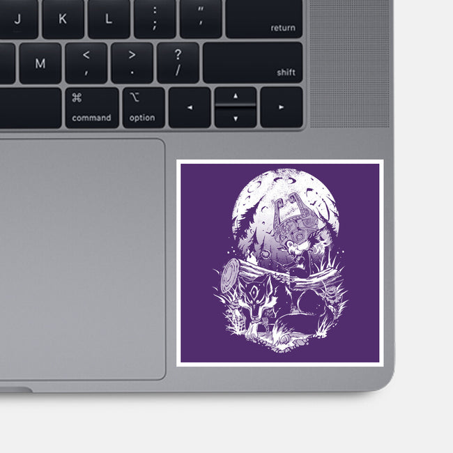 Sleeping Hero-None-Glossy-Sticker-Estudio Horta