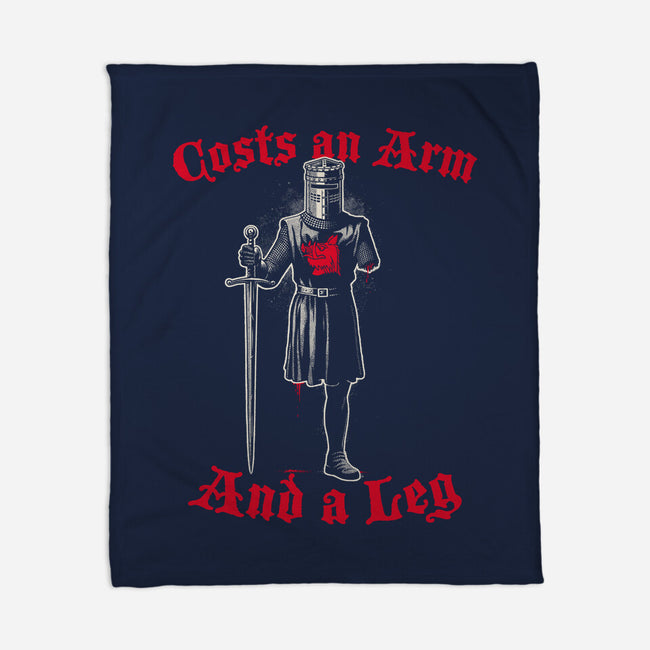 Black Knight Debt-None-Fleece-Blanket-Popnotic