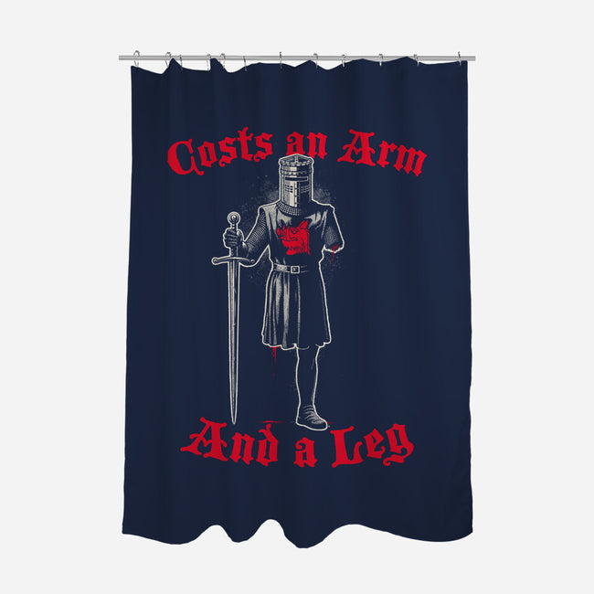 Black Knight Debt-None-Polyester-Shower Curtain-Popnotic
