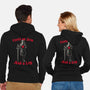 Black Knight Debt-Unisex-Zip-Up-Sweatshirt-Popnotic