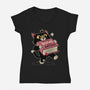 The History Of My Life-Womens-V-Neck-Tee-Popnotic