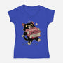 The History Of My Life-Womens-V-Neck-Tee-Popnotic