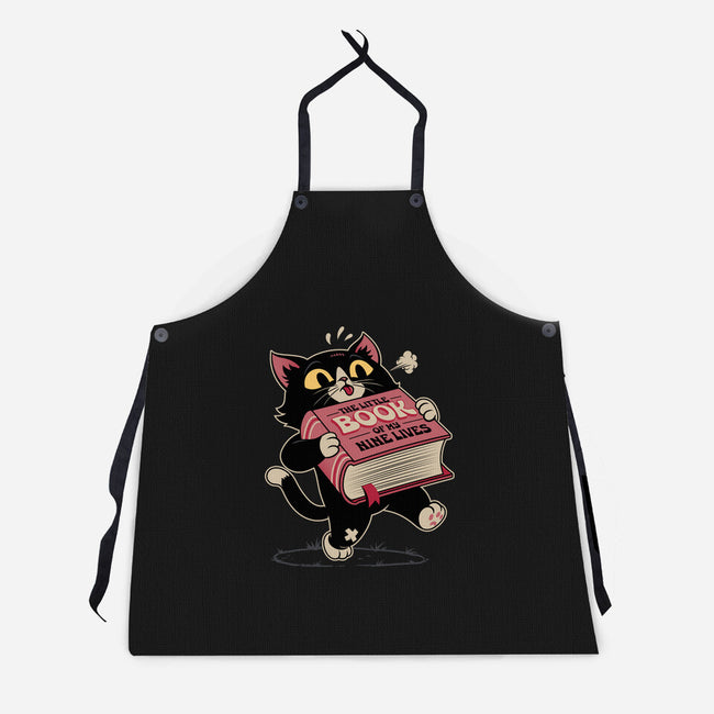 The History Of My Life-Unisex-Kitchen-Apron-Popnotic