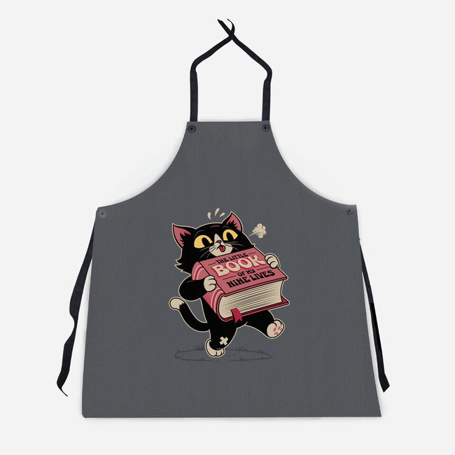 The History Of My Life-Unisex-Kitchen-Apron-Popnotic