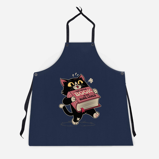 The History Of My Life-Unisex-Kitchen-Apron-Popnotic