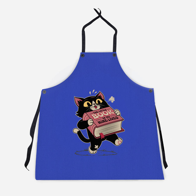 The History Of My Life-Unisex-Kitchen-Apron-Popnotic