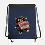 The History Of My Life-None-Drawstring-Bag-Popnotic
