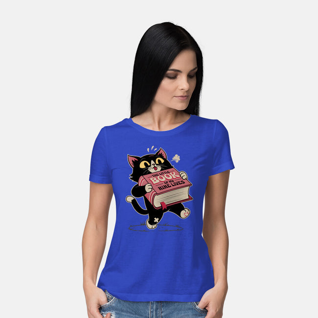 The History Of My Life-Womens-Basic-Tee-Popnotic