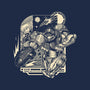 Running In Space-None-Fleece-Blanket-Estudio Horta