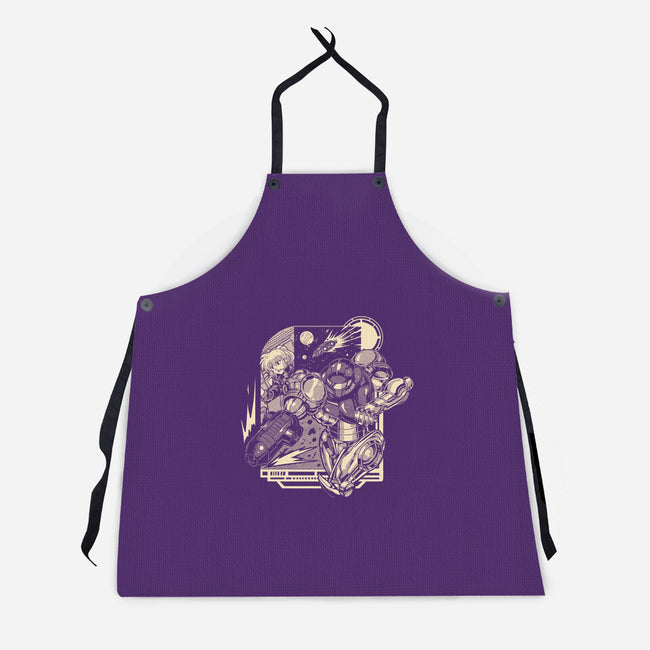 Running In Space-Unisex-Kitchen-Apron-Estudio Horta