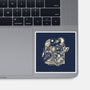 Running In Space-None-Glossy-Sticker-Estudio Horta