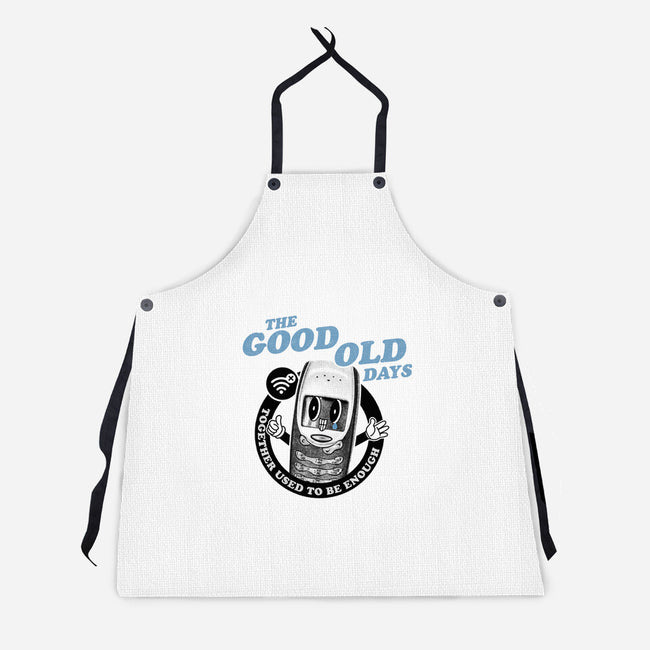 The Good Old Days-Unisex-Kitchen-Apron-Estudio Horta