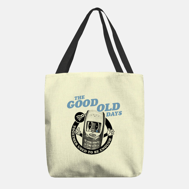 The Good Old Days-None-Basic Tote-Bag-Estudio Horta