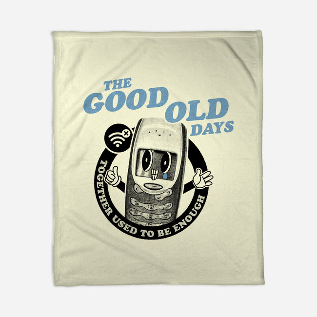 The Good Old Days-None-Fleece-Blanket-Estudio Horta