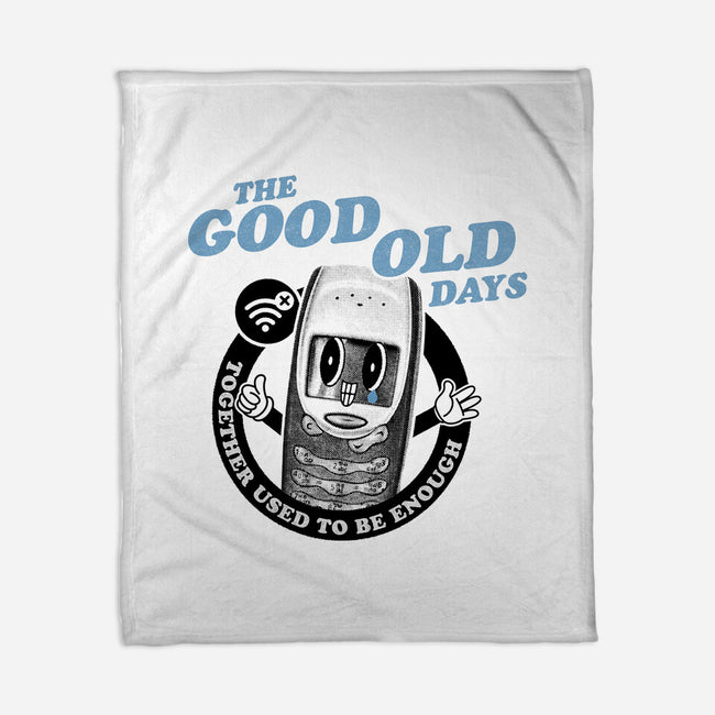 The Good Old Days-None-Fleece-Blanket-Estudio Horta