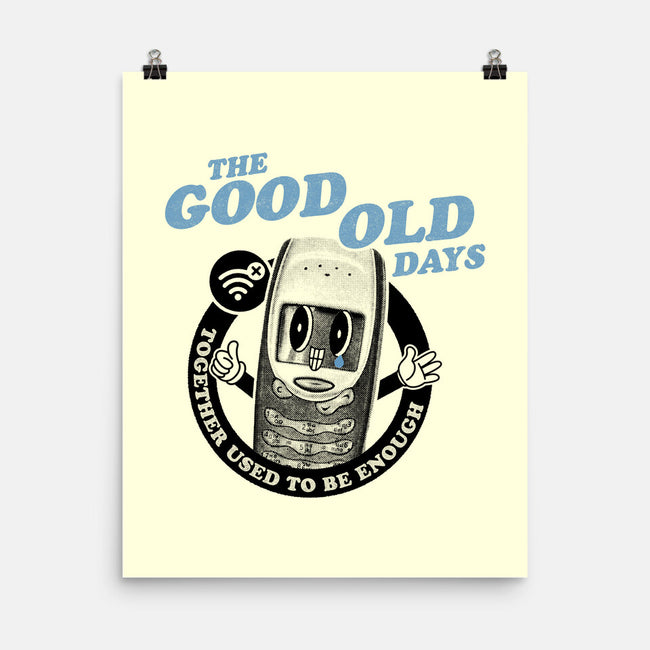 The Good Old Days-None-Matte-Poster-Estudio Horta