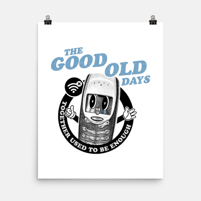 The Good Old Days-None-Matte-Poster-Estudio Horta