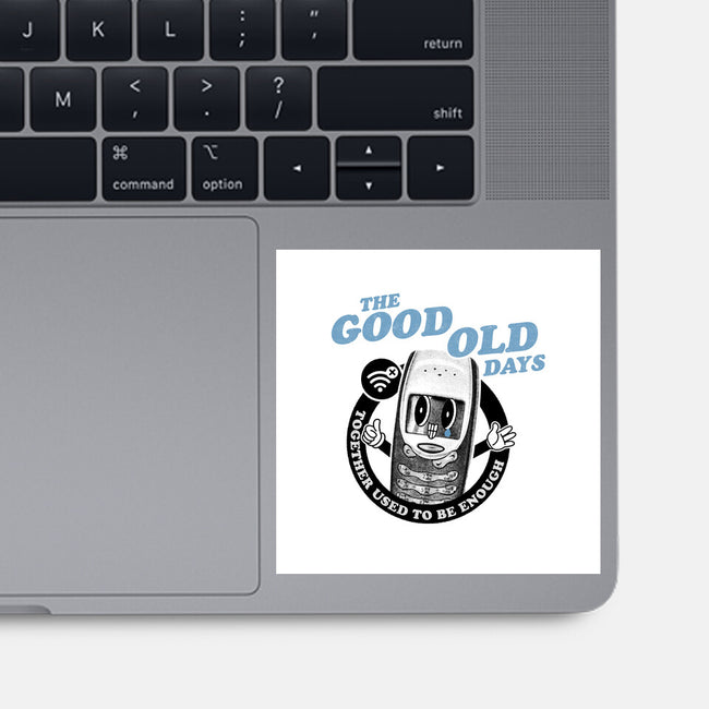 The Good Old Days-None-Glossy-Sticker-Estudio Horta