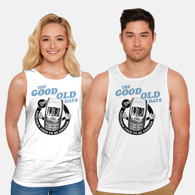 The Good Old Days-Unisex-Basic-Tank-Estudio Horta