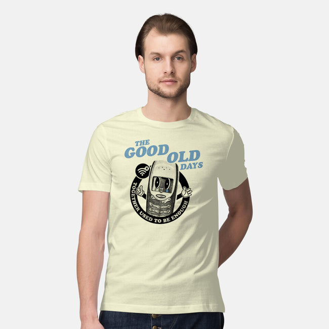 The Good Old Days-Mens-Premium-Tee-Estudio Horta