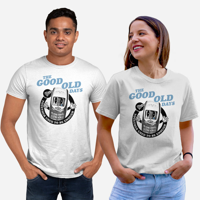 The Good Old Days-Unisex-Basic-Tee-Estudio Horta