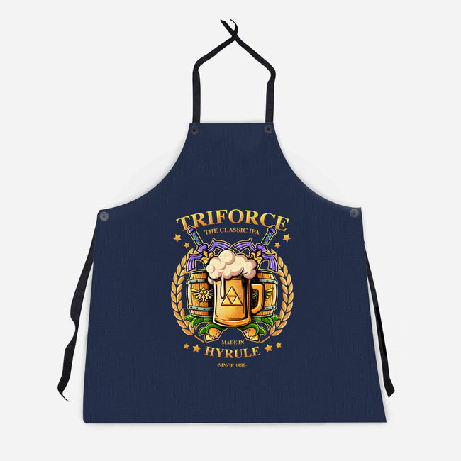 Triforce IPA-Unisex-Kitchen-Apron-FernandoSala