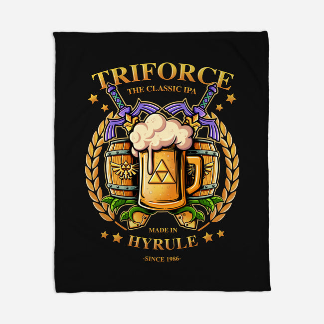 Triforce IPA-None-Fleece-Blanket-FernandoSala