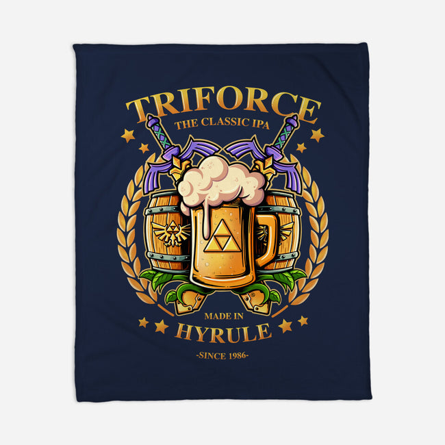 Triforce IPA-None-Fleece-Blanket-FernandoSala