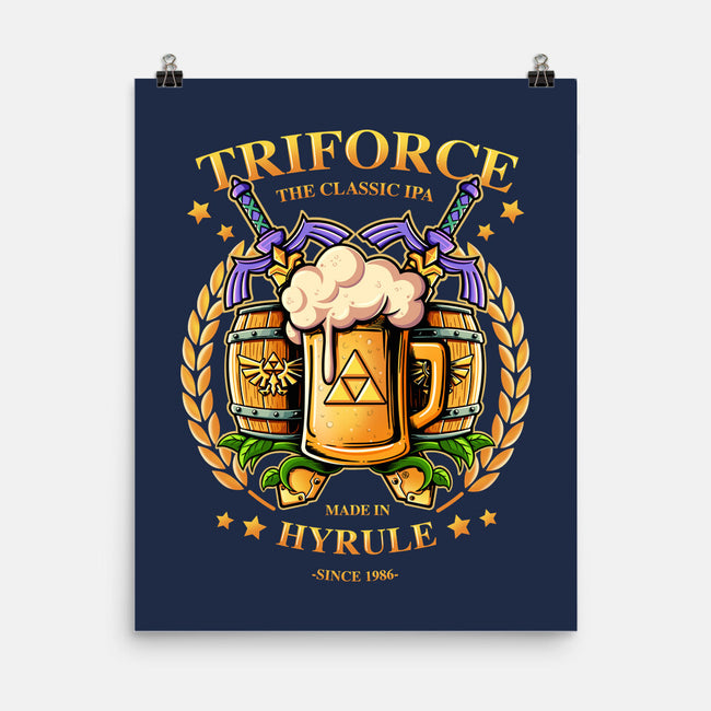 Triforce IPA-None-Matte-Poster-FernandoSala