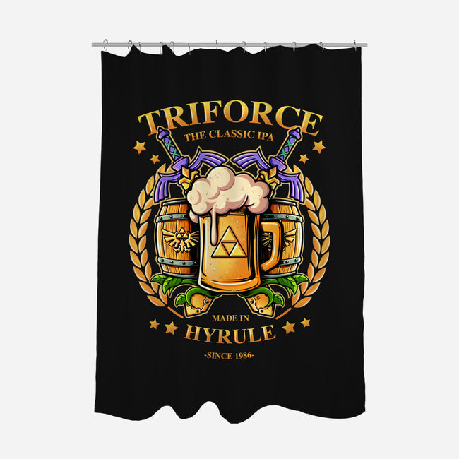 Triforce IPA-None-Polyester-Shower Curtain-FernandoSala