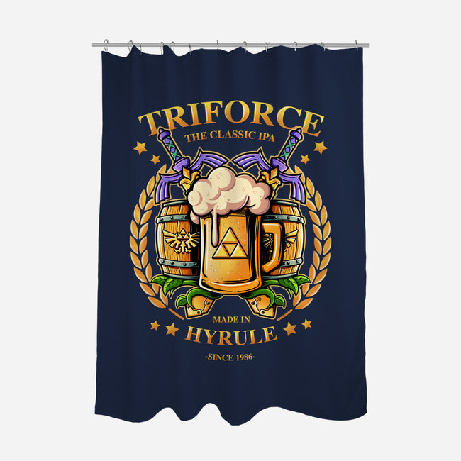 Triforce IPA-None-Polyester-Shower Curtain-FernandoSala