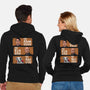Super Western-Unisex-Zip-Up-Sweatshirt-zascanauta