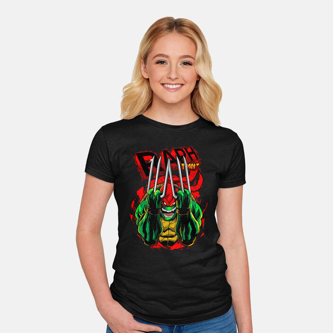 Revolting By Nature-Womens-Fitted-Tee-Diego Oliver