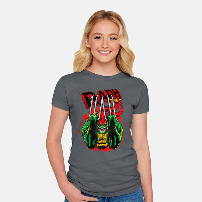 Revolting By Nature-Womens-Fitted-Tee-Diego Oliver
