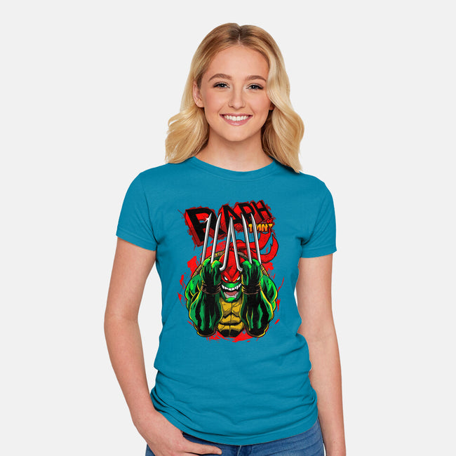 Revolting By Nature-Womens-Fitted-Tee-Diego Oliver