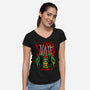 Revolting By Nature-Womens-V-Neck-Tee-Diego Oliver