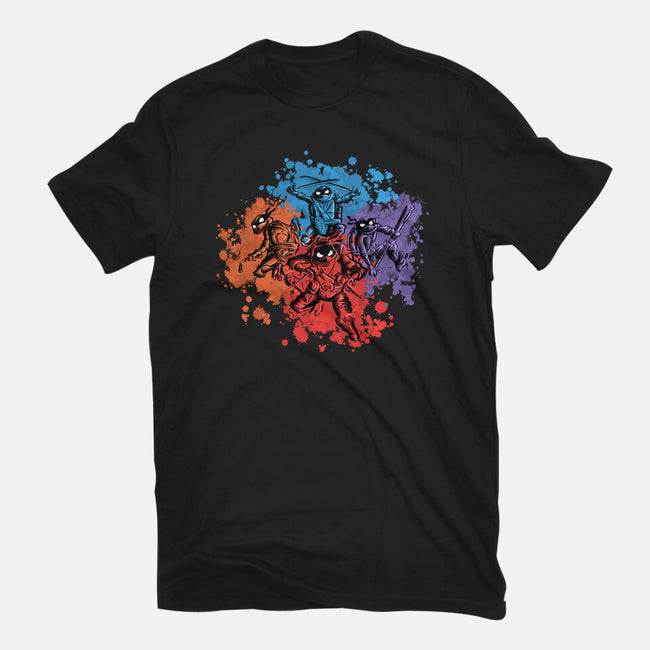 New Ninja Turtles-Mens-Basic-Tee-nickzzarto