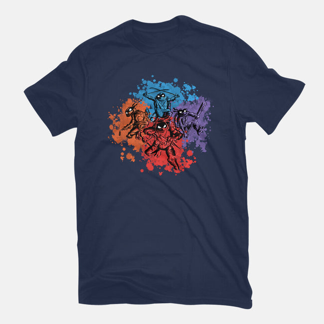 New Ninja Turtles-Mens-Basic-Tee-nickzzarto