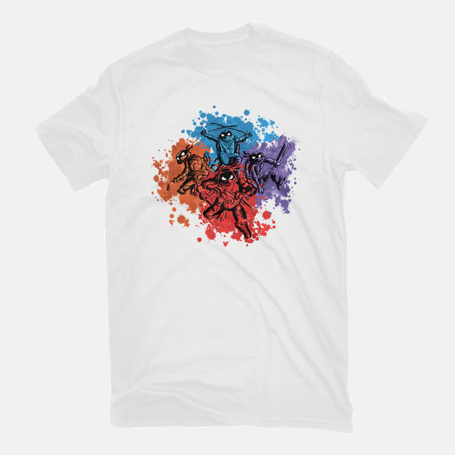 New Ninja Turtles-Mens-Basic-Tee-nickzzarto