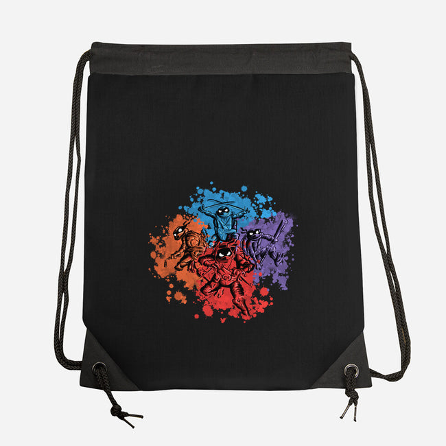 New Ninja Turtles-None-Drawstring-Bag-nickzzarto