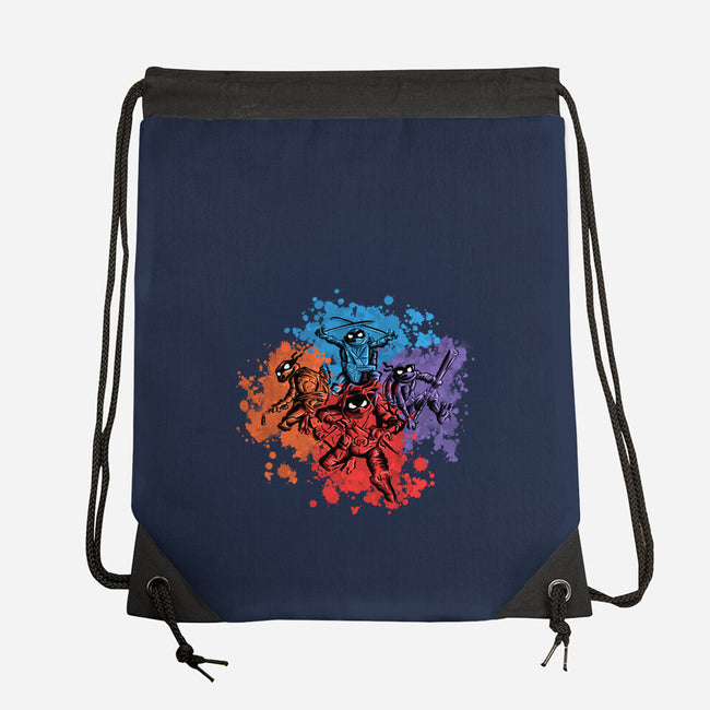 New Ninja Turtles-None-Drawstring-Bag-nickzzarto