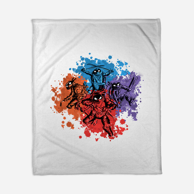 New Ninja Turtles-None-Fleece-Blanket-nickzzarto