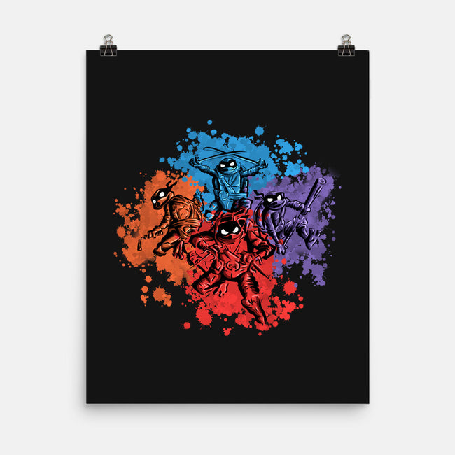 New Ninja Turtles-None-Matte-Poster-nickzzarto