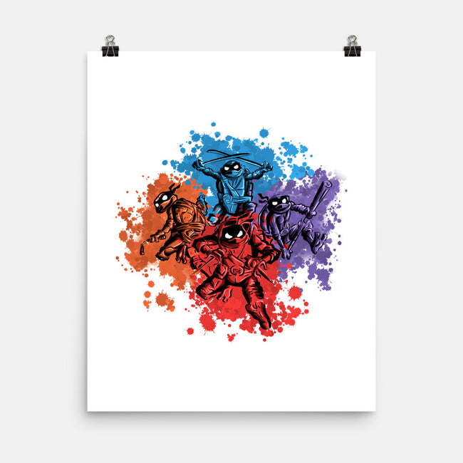 New Ninja Turtles-None-Matte-Poster-nickzzarto